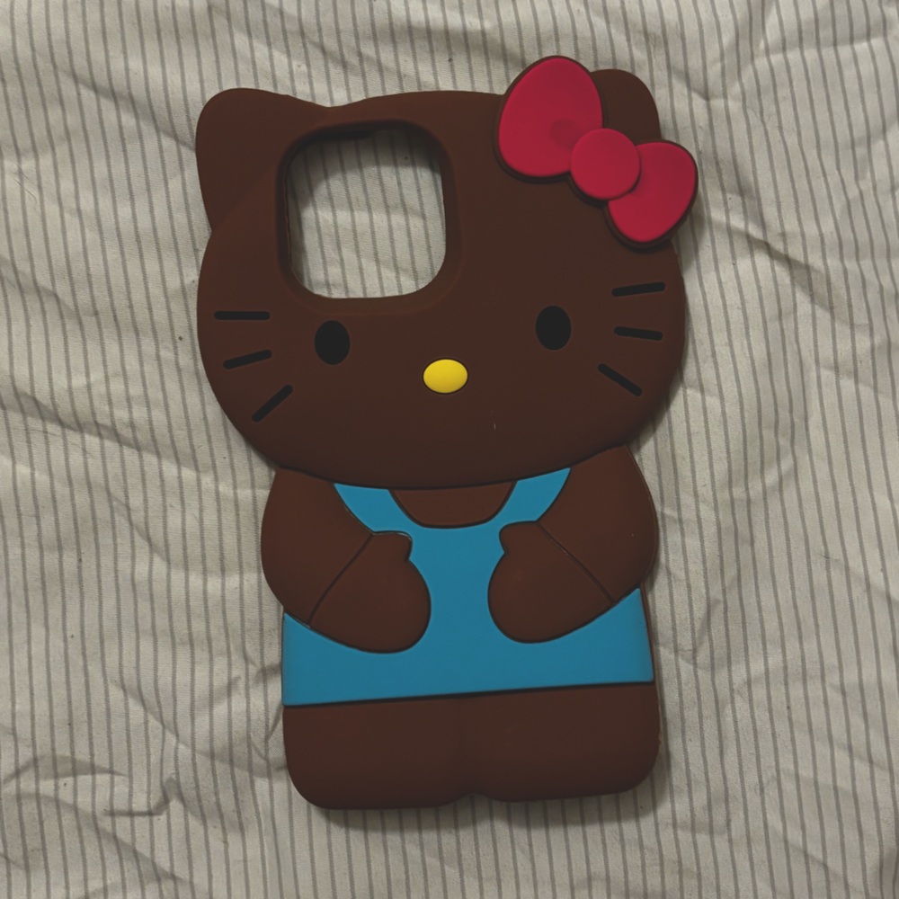 Brown Hello Kitty Case